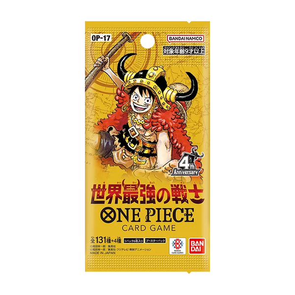 Booster japonais One Piece OP-17 The World's Strongest Warriors