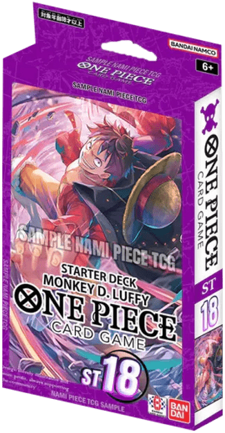 One Piece ST18 Purple Monkey D. Luffy Starter Deck (EN) 0810059787186