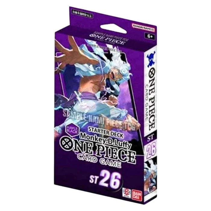 One Piece ST26 Purple/Black Monkey D. Luffy Starter Deck (EN) 810158832466