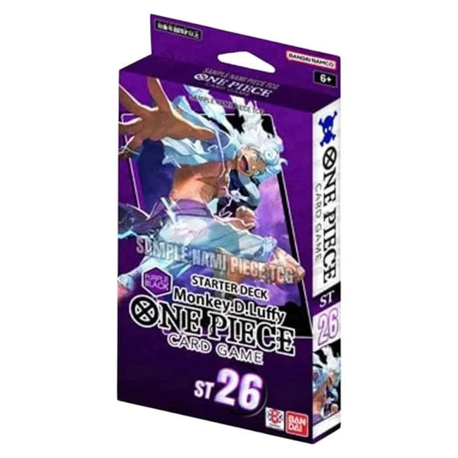 One Piece ST26 Purple/Black Monkey D. Luffy Starter Deck (EN) 810158832466 Hover Image
