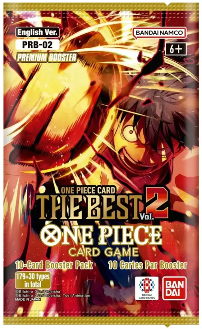 One Piece - The Best Volume 2 Premium Booster Pack PRB02 (EN) Hover Image