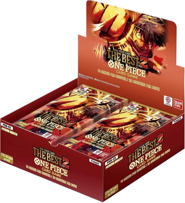 One Piece - The Best Volume 2 Premium Booster Box PRB02 (EN) Hover Image