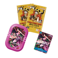 One Piece TS-03 Mini Tin English - Boa Hancock roze met 2 OP-17 boosters en promokaart