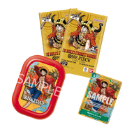 One Piece TS-03 Mini Tin English - Monkey D. Luffy rood met 2 OP-17 boosters en promokaart