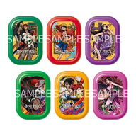 One Piece TS-03 Mini Tin English - alle zes ontwerpen met Luffy, Shanks en Boa Hancock