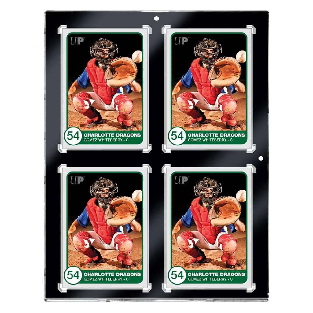 Ultra Pro ONE-TOUCH magnetische houder voor 4 kaarten tot 35pt met zwarte rand