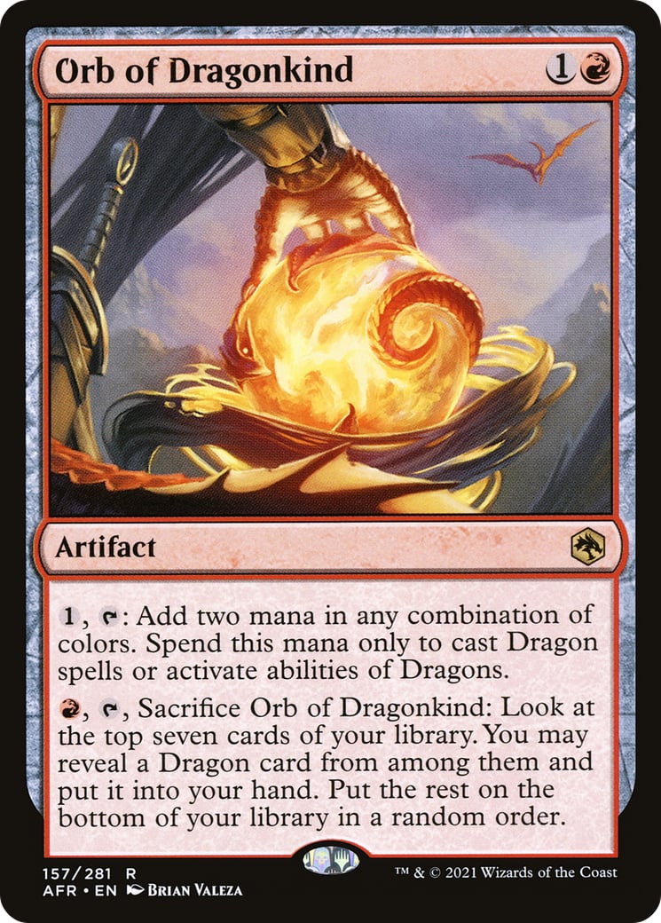 Orb of Dragonkind – Adventures in the Forgotten Realms 157 – Magic: The Gathering single card | Lichcards Hauptbild