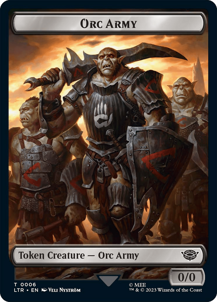 Orc Army (Isengard) Token (TLTR)