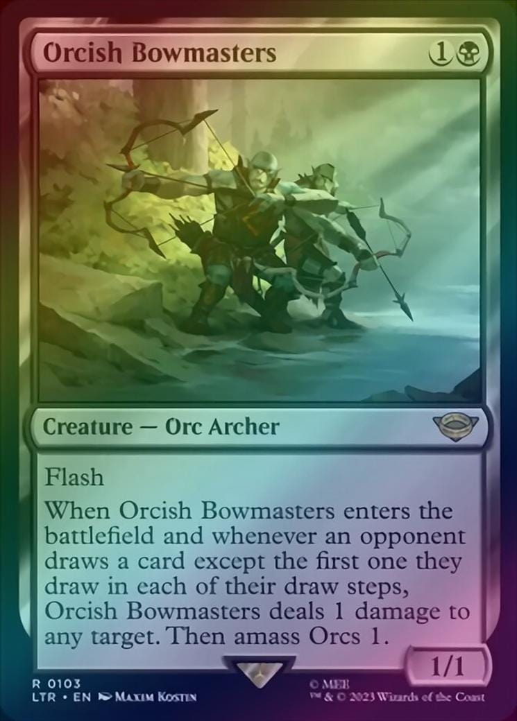 Orcish Bowmasters (Foil) (LTR)