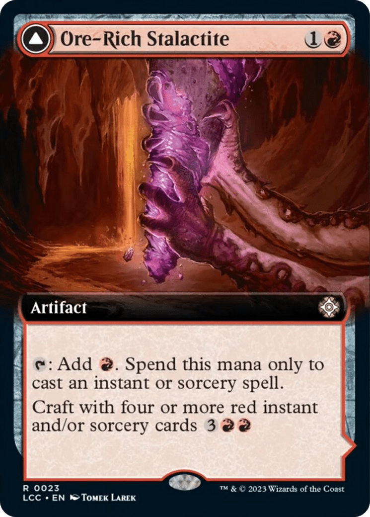 Ore-Rich Stalactite // Cosmium Catalyst - Extended Art (LCC)