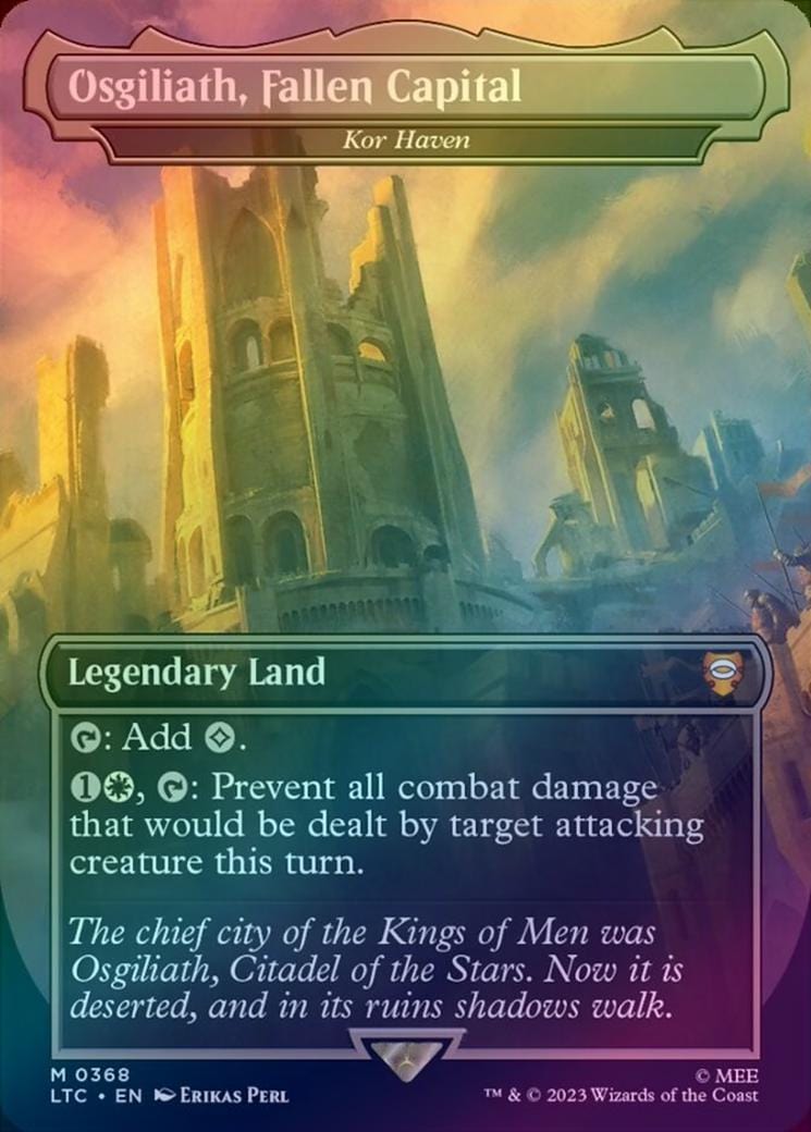 Osgiliath, Fallen Capital // Kor Haven (Foil) (LTC)