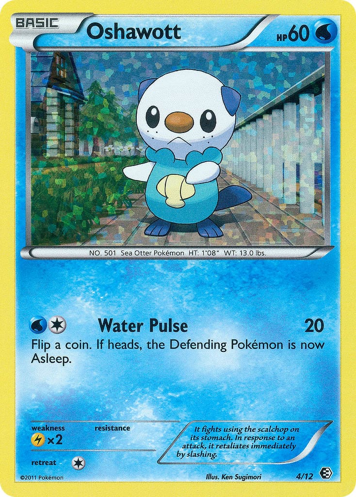 Oshawott – McDonald's Collection 2011 4 – Pokémon TCG single card | Lichcards
