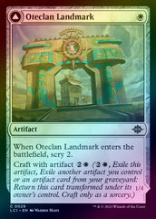 Oteclan Landmark // Oteclan Levitator (Foil) (LCI)