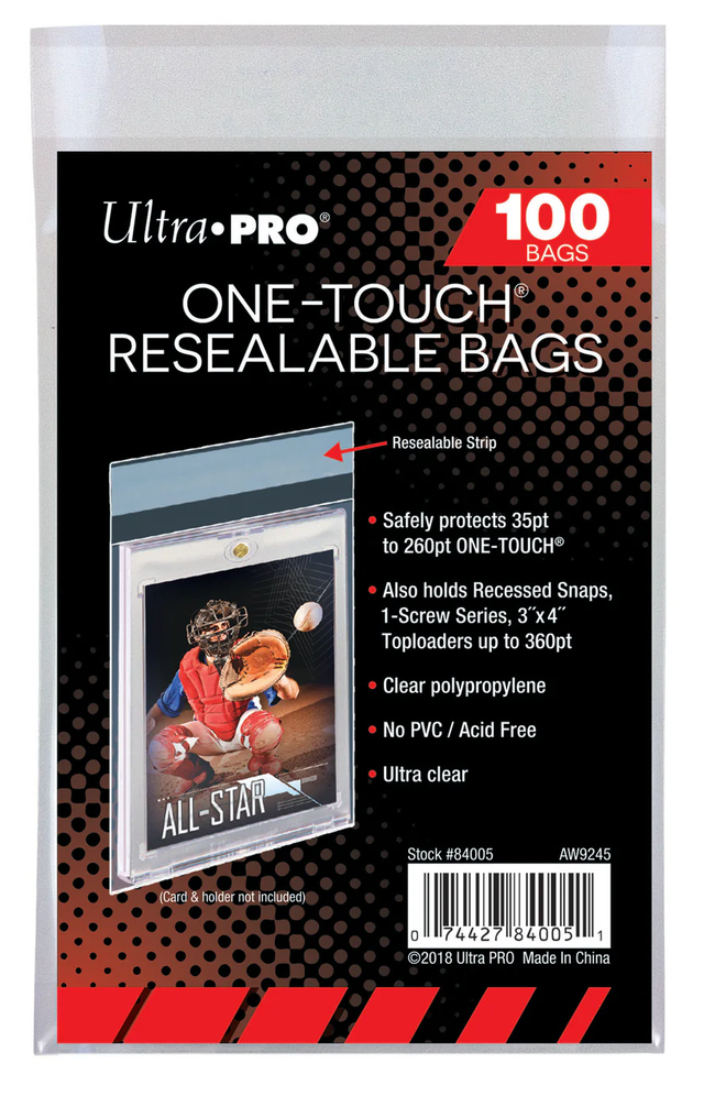 Ultra PRO – One Touch Bags Hersluitbaar (100x) Hover Image