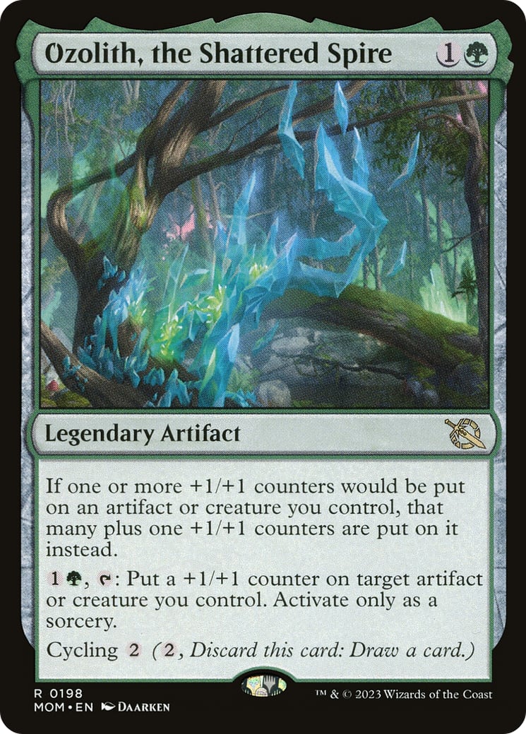 Ozolith, the Shattered Spire – March of the Machine 198 – Magic: The Gathering single card | Lichcards Main image