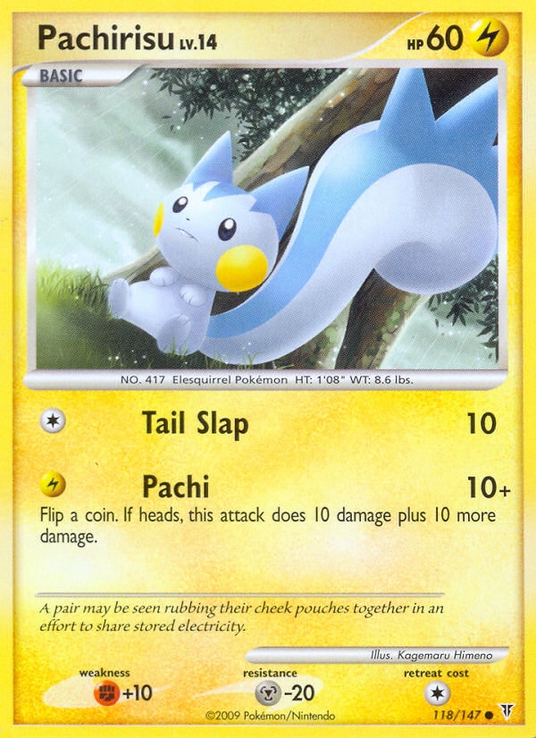 Pachirisu Lv.14 – Supreme Victors 118 – Pokémon TCG single card | Lichcards Hauptbild