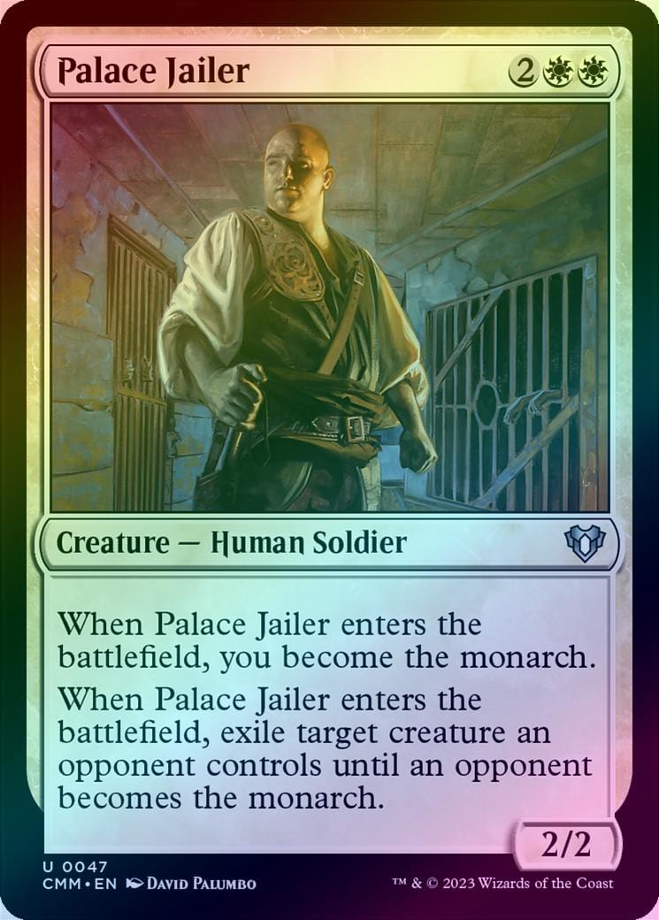 Palace Jailer (Foil) (CMM)