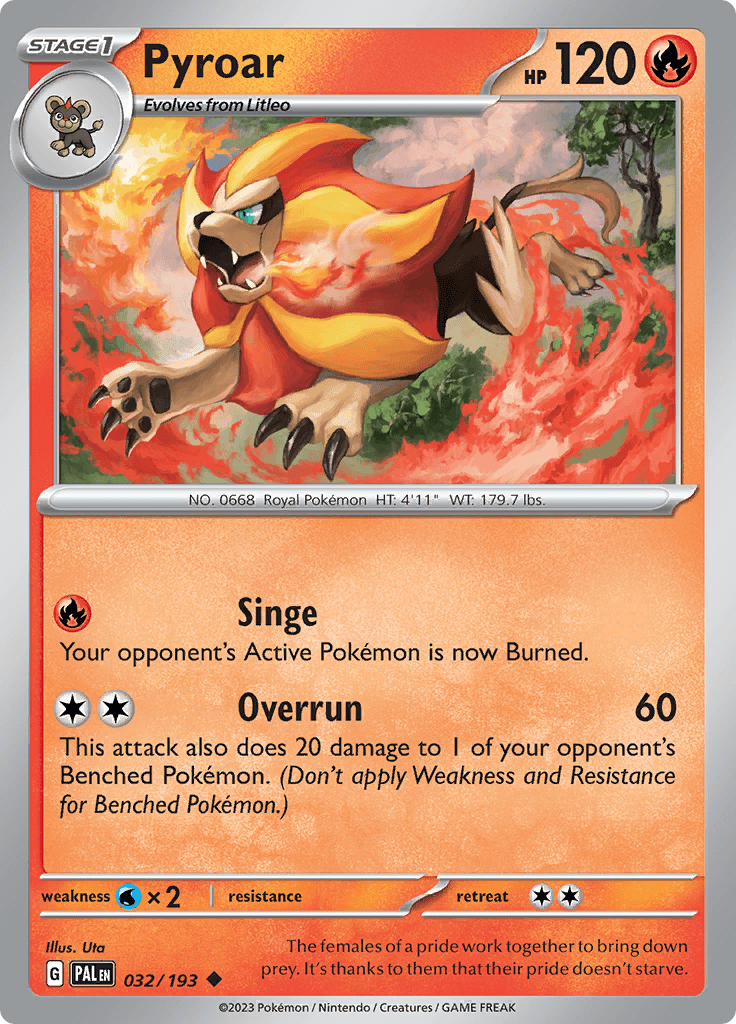 Paldea Evolved - 032/193 - Pyroar