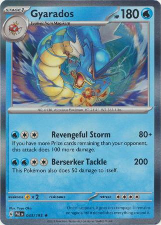 Paldea Evolved - 043/193 - Gyarados - Holo