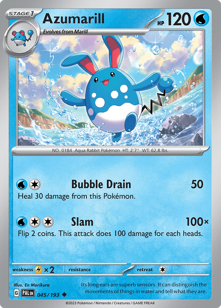 Paldea Evolved - 045/193 - Azumarill