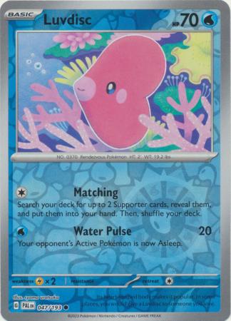 Paldea Evolved - 047/193 - Luvdisc - Reverse Holo