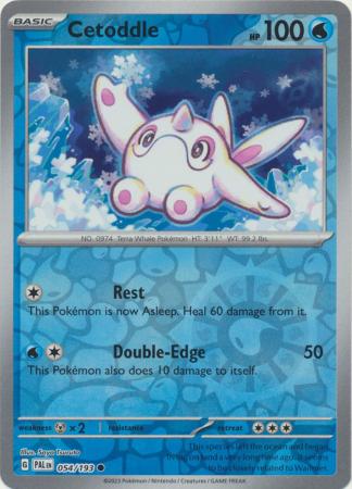 Paldea Evolved - 054/193 - Cetoddle - Reverse Holo