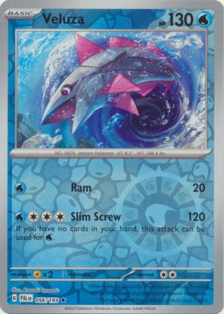 Paldea Evolved - 056/193 - Veluza - Reverse Holo