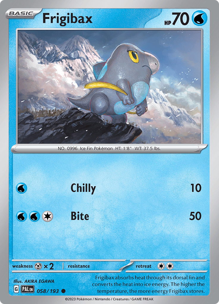 Paldea Evolved - 058/193 - Frigibax