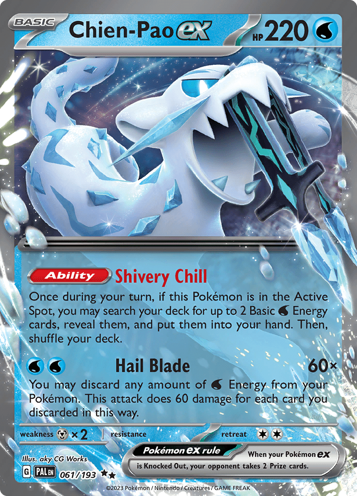 Paldea Evolved - 061/193 - Chien-Pao ex