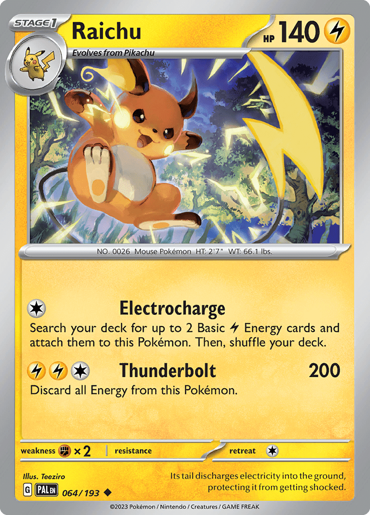 Paldea Evolved - 064/193 - Raichu