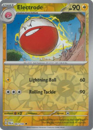 Paldea Evolved - 067/193 - Electrode - Reverse Holo