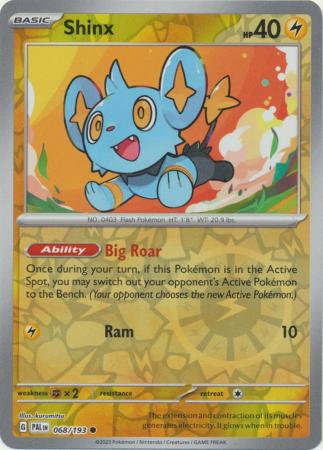 Paldea Evolved - 068/193 - Shinx - Reverse Holo