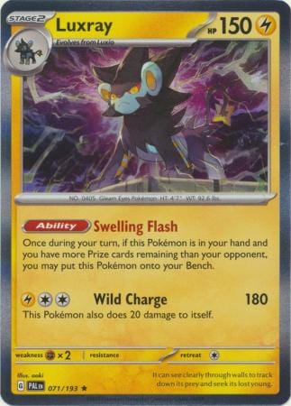 Paldea Evolved - 071/193 - Luxray - Holo