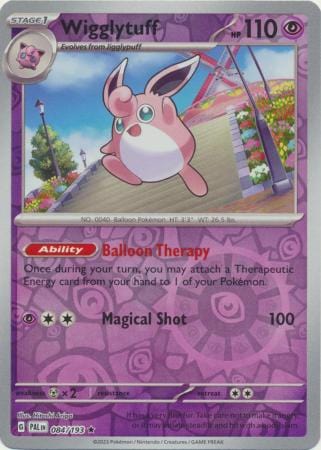 Paldea Evolved - 084/193 - Wigglytuff - Reverse Holo