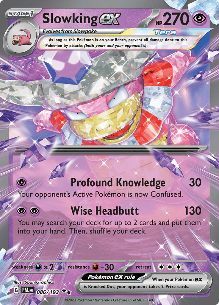 Paldea Evolved - 086/193 - Slowking ex