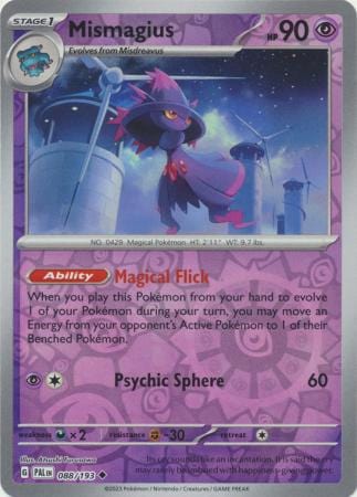 Paldea Evolved - 088/193 - Mismagius - Reverse Holo