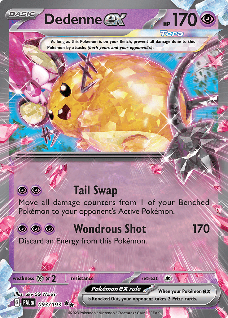 Paldea Evolved - 093/193 - Dedenne ex