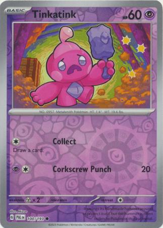 Paldea Evolved - 100/193 - Tinkatink - Reverse Holo