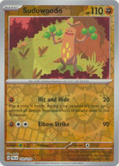 Paldea Evolved - 109/193 - Sudowoodo - Reverse Holo