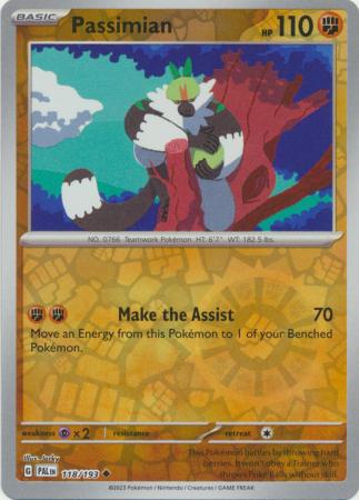 Paldea Evolved - 118/193 - Passimian - Reverse Holo