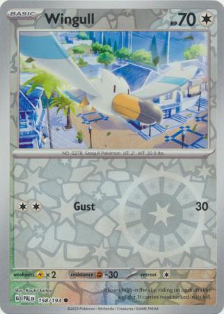 Paldea Evolved - 158/193 - Wingull - Reverse Holo