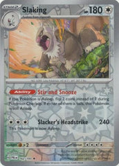 Paldea Evolved - 162/193 - Slaking - Reverse Holo