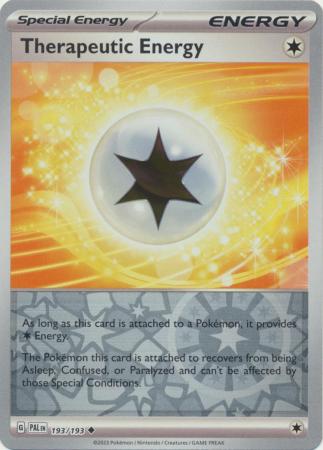 Paldea Evolved - 193/193 - Therapeutic Energy - Reverse Holo