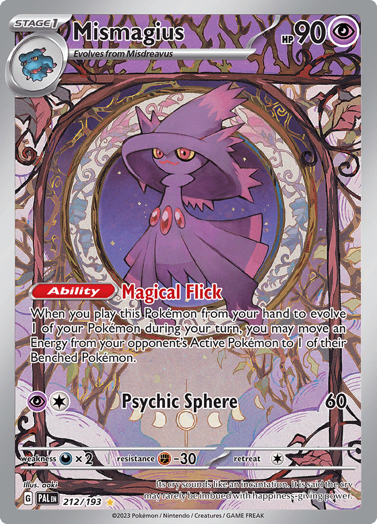 Paldea Evolved - 212/193 - Mismagius