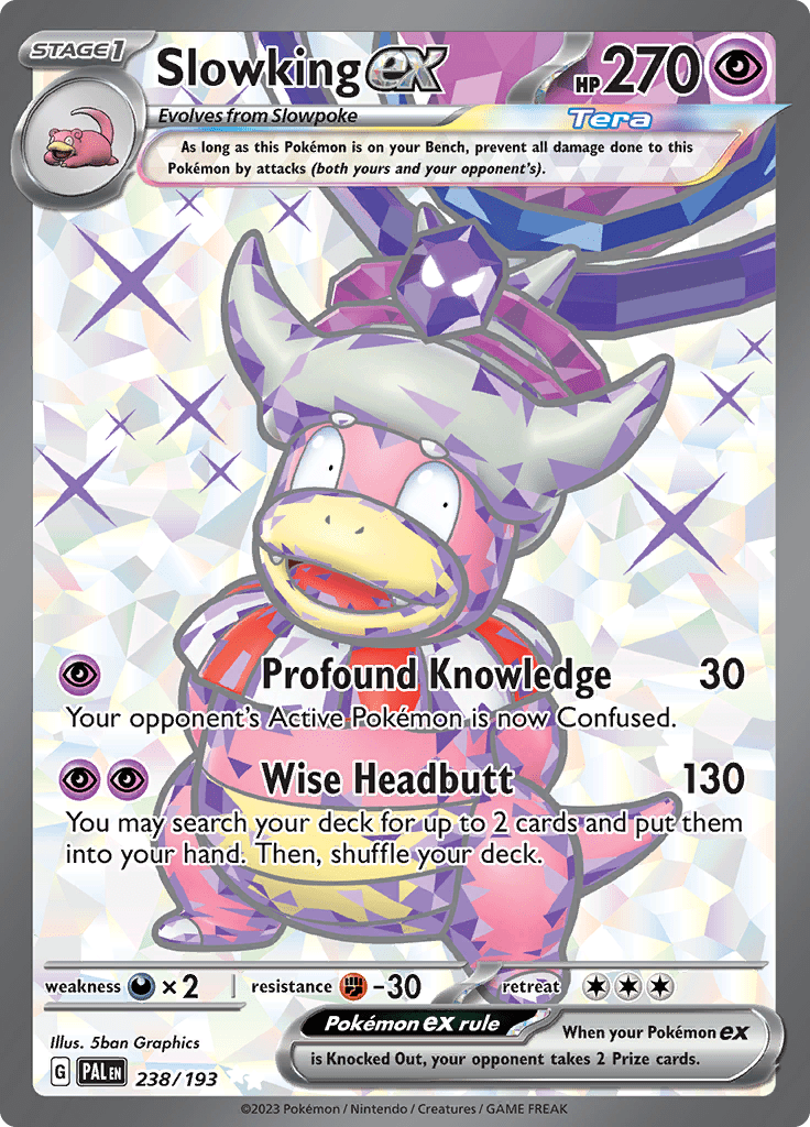 Paldea Evolved - 238/193 - Slowking ex