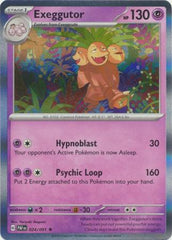 Paldean Fates - 024/091 - Exeggutor - Holo