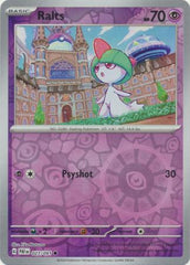 Paldean Fates - 027/091 - Ralts - Reverse Holo