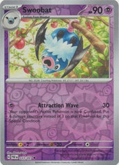 Paldean Fates - 033/091 - Swoobat - Reverse Holo