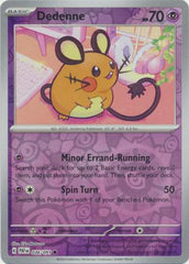 Paldean Fates - 036/091 - Dedenne - Reverse Holo