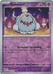 Paldean Fates - 042/091 - Greavard - Reverse Holo